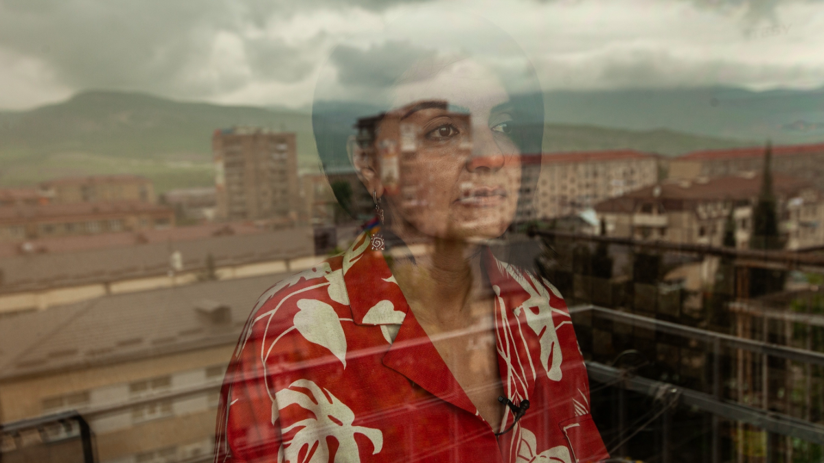 Emily Mkrtichian started making a documentary about Armenian women in Artsakh, then the bombs started to fall